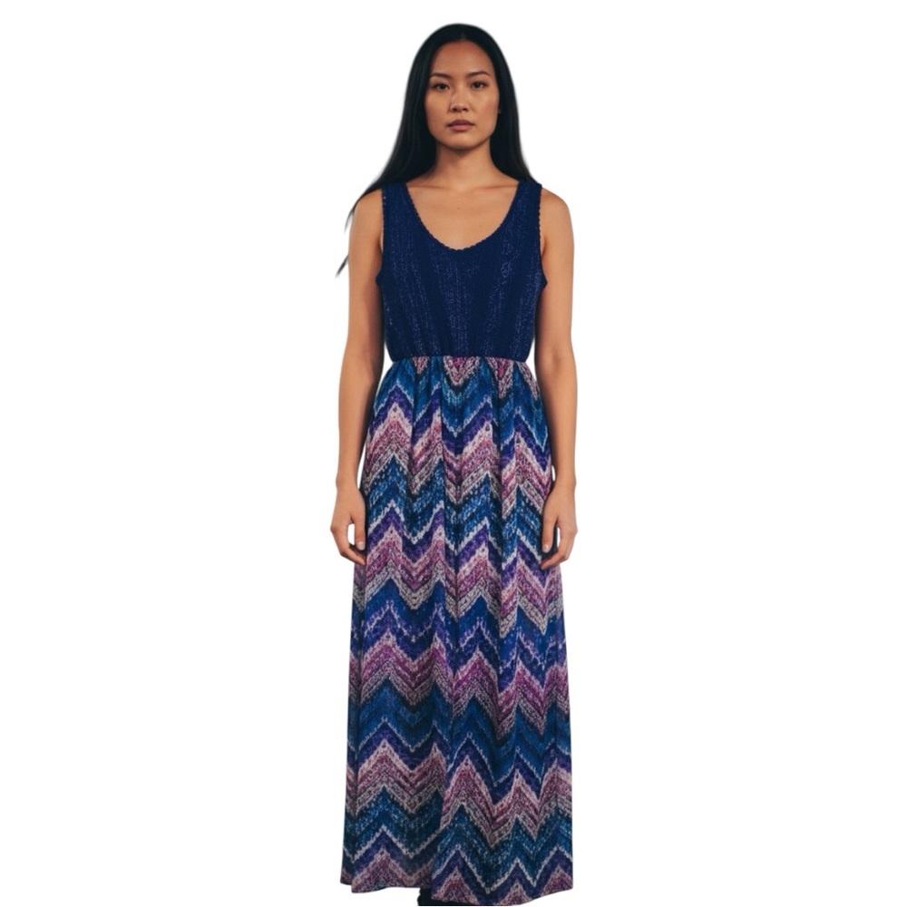 Lily Rose Sheer Maxi Dress Sz S EUC
